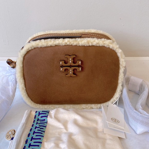 Bucket Bag Tory Burch Mcgraw Calf Hair Camera Bag Burch Mcgraw